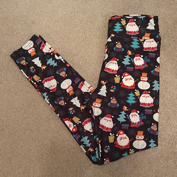 Santa Christmas Leggings - Picture 2 of 3